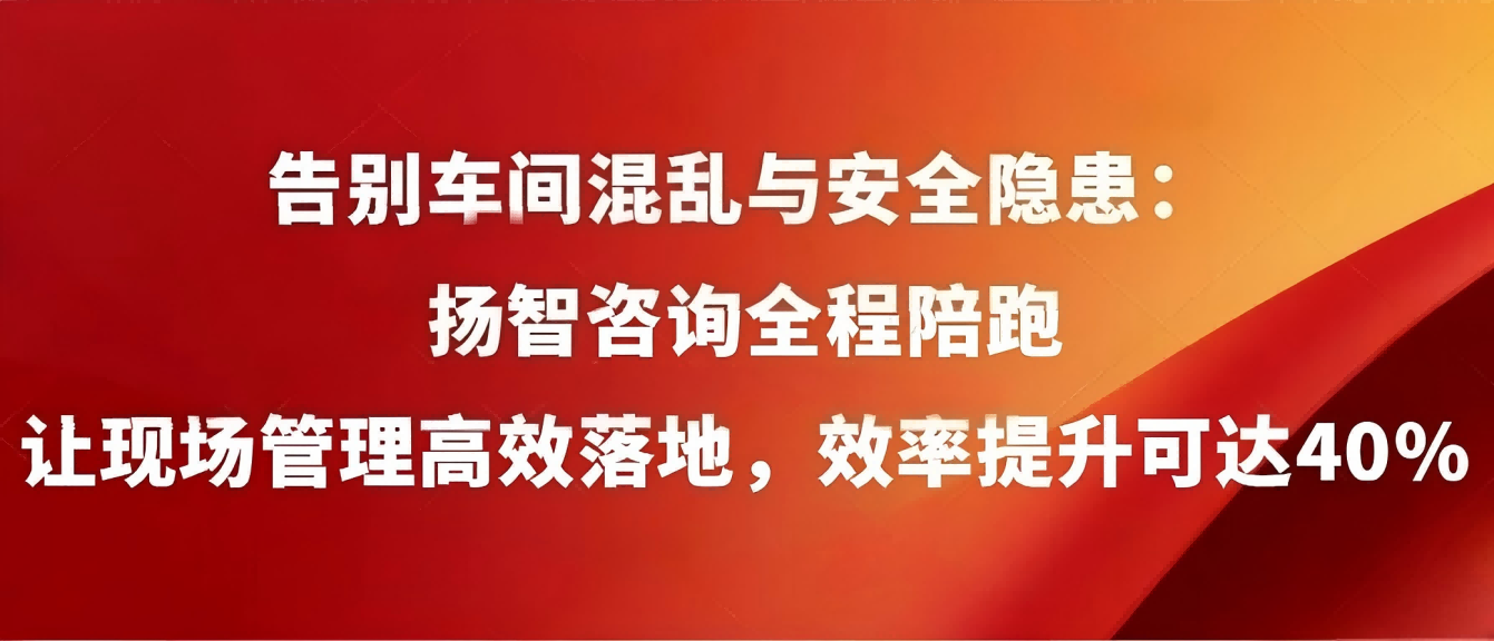 揚智咨詢現場管理服務：全程陪跑，讓車間現場高效安全落地